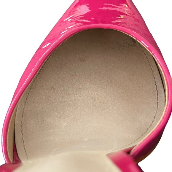 Schutz Dover Mule Hot Pink Patent Barbiecore 9.5B - Picture 8 of 13